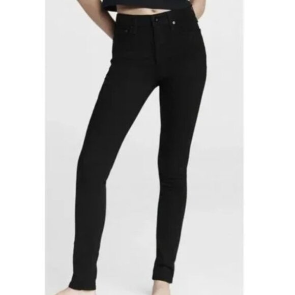 rag & bone Denim - Rag & Bone Nina Skinny Black Jeans sz 2